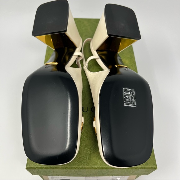 Gucci Horsebit Slingback Pumps - Picture 8 of 12